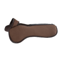 Amortisseur poches configurables et rehausse avant et arrière Piuma WFS en suède Acavallo Marron Amortisseur poches configurables et rehausse avant et arrière Piuma WFS en suède Acavallo Marron