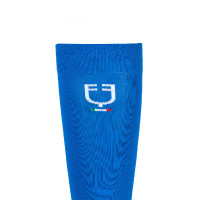 Chaussettes techniques extensibles avec drapeau italien Equestro Bleu de savoie Chaussettes techniques extensibles avec drapeau italien Equestro Bleu de savoie