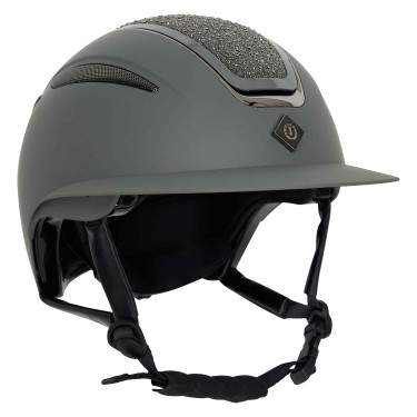 Casque Imperial Riding Olania Deluxe big visor Gris