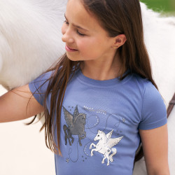 T-shirt Imperial Riding Star Sky enfant Moonstone Orange