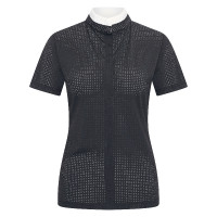 Polo de concours mesh Imperial Riding Grandprix manches courtes femme Noir Polo de concours mesh Imperial Riding Grandprix manches courtes femme Noir