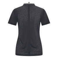 Polo de concours mesh Imperial Riding Grandprix manches courtes femme Blanc