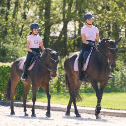 T-shirt manches courtes Imperial Riding Hally femme Ballerine Rose