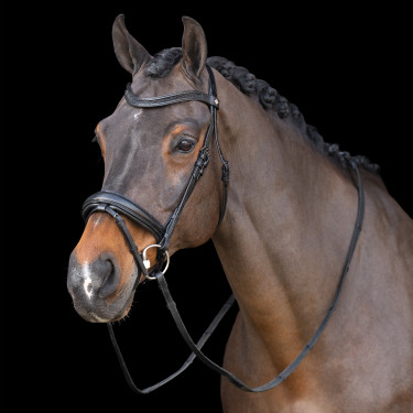 Bridon avec muserolle Englaise Imperial Riding Bridon avec muserolle Englaise Imperial Riding