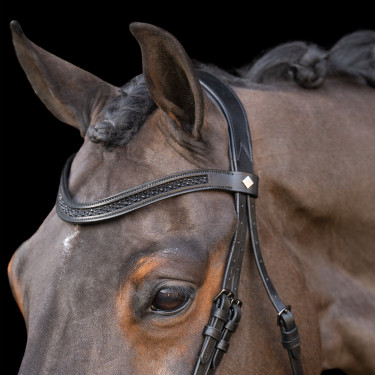 Bridon avec muserolle Englaise Imperial Riding Bridon avec muserolle Englaise Imperial Riding