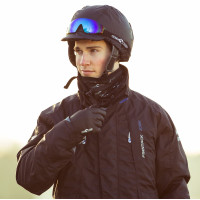 Cache col léger pour l'été Finn-Tack Pro Noir Cache col léger pour l'été Finn-Tack Pro Noir