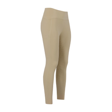 Legging d'équitation Euro-Star Empower FullGrip Beige