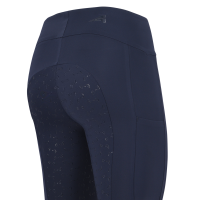 Legging d'équitation Euro-Star Empower FullGrip Marine Bleu marine