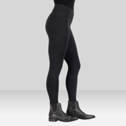 Legging d'équitation Euro-Star Empower FullGrip Noir