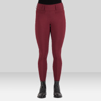 Legging d'équitation Euro-Star Enforce FullGrip Amarena Rouge
