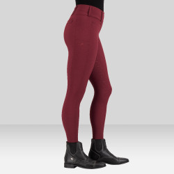 Legging d'équitation Euro-Star Enforce FullGrip Amarena Rouge Legging d'équitation Euro-Star Enforce FullGrip Amarena Rouge