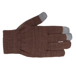 Gants Horze Perri Touch-Screen Magic pour écran tactile Marron foncé
