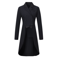 Long tail coat Euro-Star Helena Noir Long tail coat Euro-Star Helena Noir