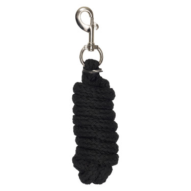 Longe d'attache Imperial Riding Classic mousqueton simple Noir Longe d'attache Imperial Riding Classic mousqueton simple Noir