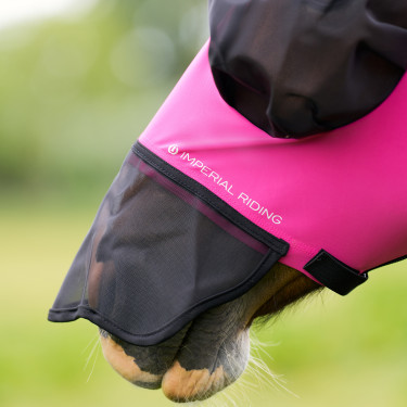 Masque anti-mouches avec nez Imperial Riding Trail ride Masque anti-mouches avec nez Imperial Riding Trail ride