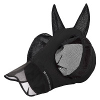 Máscara anti-moscas con nariz Imperial Riding Trail ride Noir Máscara anti-moscas con nariz Imperial Riding Trail ride Noir