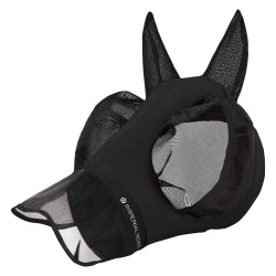 Máscara anti-moscas con nariz Imperial Riding Trail ride Noir Máscara anti-moscas con nariz Imperial Riding Trail ride Noir