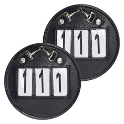 Numéro de la compétition HV Polo Gloria round par 2 Noir