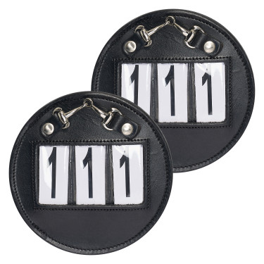 Numéro de la compétition HV Polo Gloria round par 2 Noir