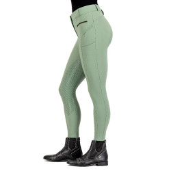 Pantalon d'équitation HV Polo Favourite Sporty FullGrip Verdure Vert