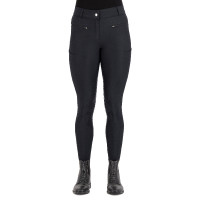 Pantalon d'équitation HV Polo Favourite Sporty FullGrip Noir Pantalon d'équitation HV Polo Favourite Sporty FullGrip Noir