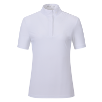 Polo shirt de compétition Euro-Star Isabel Blanc Polo shirt de compétition Euro-Star Isabel Blanc