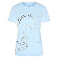 T-shirt HV Polo Flora Bleu clair