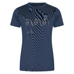 T-shirt HV Polo Wesla Kids Marine Bleu marine