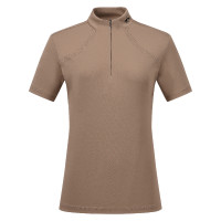 Tech top HV Polo Lydia Paille Marron