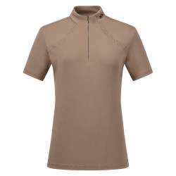 Tech top HV Polo Lydia Paille Marron