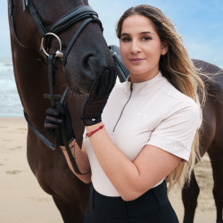 Tech top HV Polo Maureen Cachemire Blanc Tech top HV Polo Maureen Cachemire Blanc