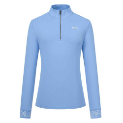 Tech top HV Polo Tess Sea Bleu