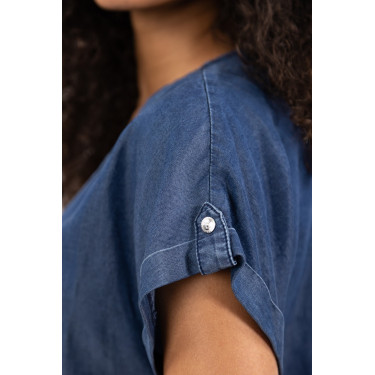 Blouse Harcour Shaina Marine Bleu marine