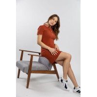 Robe Polo Harcour Dynamite Terracotta Orange