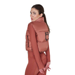 Gilet court zippé femme Equestro Séquoia