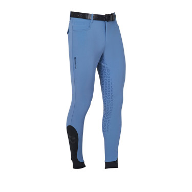 Pantalon ajusté avec grip intégral homme Aria Equestro Bering sea Bleu