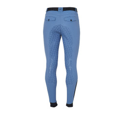 Pantalon ajusté avec grip intégral homme Aria Equestro Bering sea Bleu