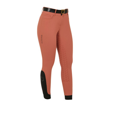 Pantalon taille haute avec grip intégral femme Equestro Séquoia Pantalon taille haute avec grip intégral femme Equestro Séquoia