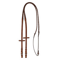 Rênes Acavallo Kris Pro Caoutchouc Soft Touch 5/8" Cognac Marron Rênes Acavallo Kris Pro Caoutchouc Soft Touch 5/8" Cognac Marron
