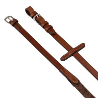 Rênes Acavallo Kris Pro Caoutchouc Soft Touch 5/8" Cognac Marron Rênes Acavallo Kris Pro Caoutchouc Soft Touch 5/8" Cognac Marron