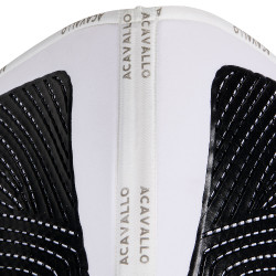 Tapis de selle Acavallo Dressage Twin Grip Blanc Tapis de selle Acavallo Dressage Twin Grip Blanc