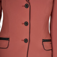 Veste de concours femme en tissu technique stretch Equestro Séquoia Marron Veste de concours femme en tissu technique stretch Equestro Séquoia Marron