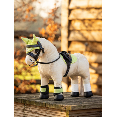 Bonnet anti-mouches pour jouet Mini Poney LeMieux Kiwi Bonnet anti-mouches pour jouet Mini Poney LeMieux Kiwi