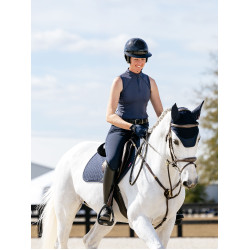 Bonnet anti-mouches LeMieux acoustique Essence Marine Bleu marine