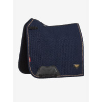 Tapis LeMieux Puissance Suede Dressage Square Marine Bleu marine Tapis LeMieux Puissance Suede Dressage Square Marine Bleu marine