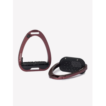 Étriers LeMieux Vector Balance Auburn Bordeaux Étriers LeMieux Vector Balance Auburn Bordeaux
