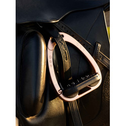 Étriers LeMieux Vector Control Rose gold