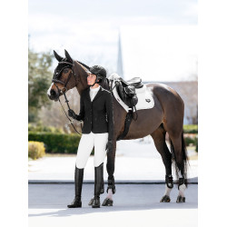 Tapis de selle LeMieux CC Puissance Suede Blanc