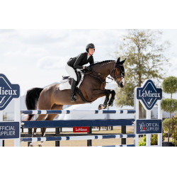 Tapis de selle LeMieux CC Puissance Suede Blanc