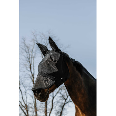 Masque anti-mouches anti-UV Equithème Zipper Masque anti-mouches anti-UV Equithème Zipper